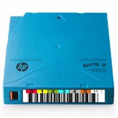 Picture of C7975AN HP 20 Pack Non Custom Label LTO Ultrium 5 1.5TB3.0TB Data Cartridge. New Bulk Pack.
