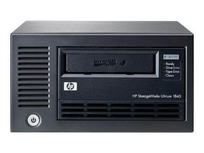 Picture of EH861A#ABA HP 800/1600GB Storageworks Ultrium 1840 Lto-4 SAS External Tape Drive. Refurbished.