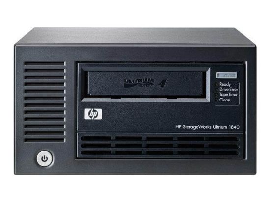 Picture of EH861A#ABA HP 800/1600GB Storageworks Ultrium 1840 Lto-4 SAS External Tape Drive. Refurbished.