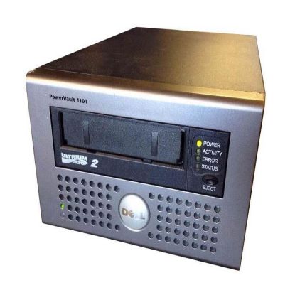 Picture of MH002 Dell PowerVault 110T 200GB LTO Ultrium 2 SCSI SE LVD External Tape Drive | New Bulk Pack