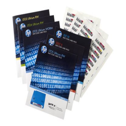 Picture of Q2009A HP Ultrium 4 RW Bar Code Label Pack Bar Code Labels Tape Drive | New Bulk Pack