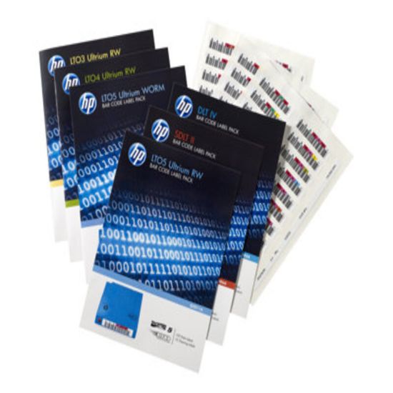 Picture of Q2009A HP Ultrium 4 RW Bar Code Label Pack Bar Code Labels Tape Drive | New Bulk Pack