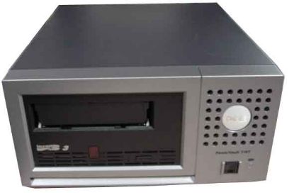 Picture of YD946 Dell 400/800GB PV110T LTO-3 SCSI/LVD External Tape Drive. Refurbished.