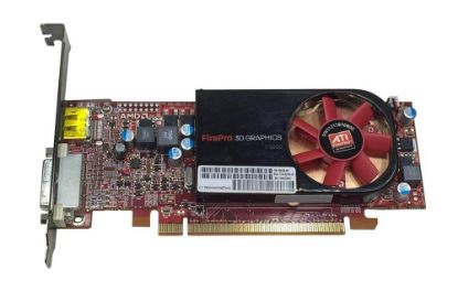 Picture of 608528-001 HP ATI Firepro V3800 PCI Express 2.0 X16 512MB DDR3 SDRAM Graphics Card W/O Cable For Workstation. New Bulk Pack.