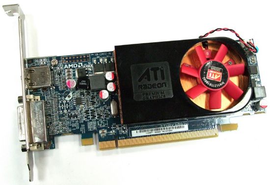 Picture of 638406-001 HP AMD Radeon HD6570 2GB DDR3 128-Bit HDMI / DVI PCI-E x16 Video Graphics Card | Refurbished
