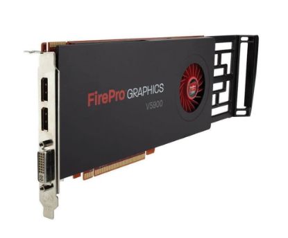 Picture of 653328-001 HP ATI Fire Pro V5900 2GB GDDR5 PCI Express X16 Graphics Card. New Bulk Pack.