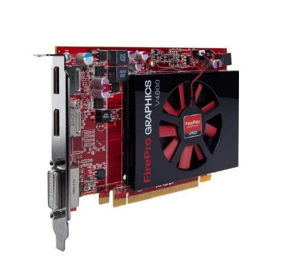 Picture of 654594-001 HP AMD Fire Pro V4900 1GB GDDR5 PCIE 2.1X16 128 BIT Graphics Card. Refurbished.