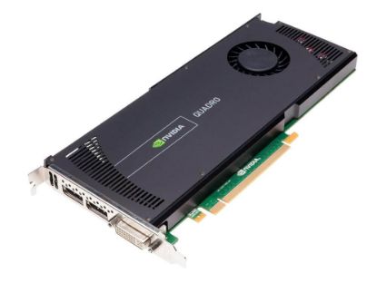 Picture of 655079-001 HP Nvidia Quadro 4000M PCIE X16 2GB GDDR5 Memory 256 Bit Wide Interface Graphics Card Max Power Consumption Of 100 Watt Graphics Card. Refurbished.