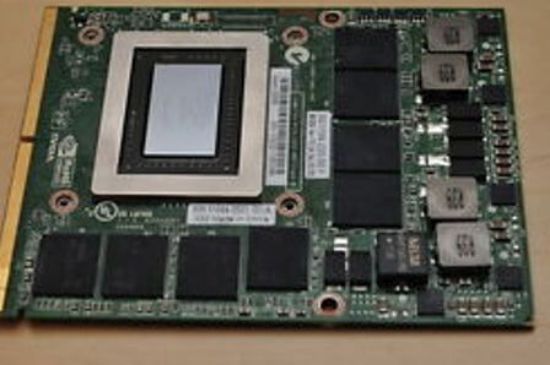 Picture of 677909-001 HP Nvidia Quadro 3000M PCIE X16 2GB GDDR5 Memory 256 Bit Wide Interface Graphics Card Max Power Consumption Of 75 Watts. Refurbished.