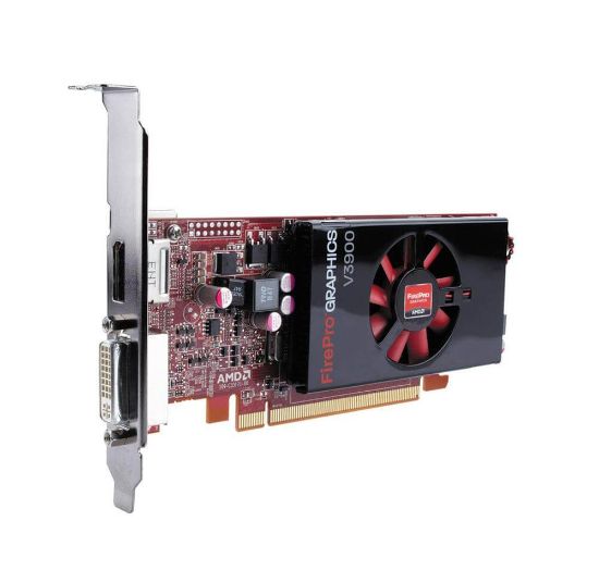 Picture of 703479-001 HP AMD FirePro V3900 PCIE 2.1 X16 1GB GDDR5 Memory Graphics Card. Refurbished.