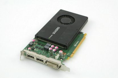 Picture of 713380-001 HPE Nvidia Quadro 2GB GDDR5 PCI-E x16 Dl-DVI+2XDP Video Card | Refurbished