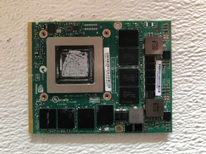 Picture of 728557-001 HP NVIDIA QUADRO K3100M N15E-Q1 MXM 4GB GDDR5 PCI-E Video Card. New Bulk Pack.