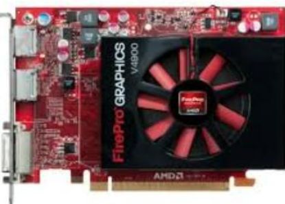 Picture of A3J92AT HP AMD Fire Pro V4900 1GB Graphics Card. Refurbished.