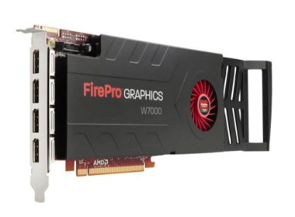 Picture of C2K00AT HP Firepro W7000 4GB Video Card GDDR5 SDRAM PCI-E 3.0 X16. New Bulk Pack.