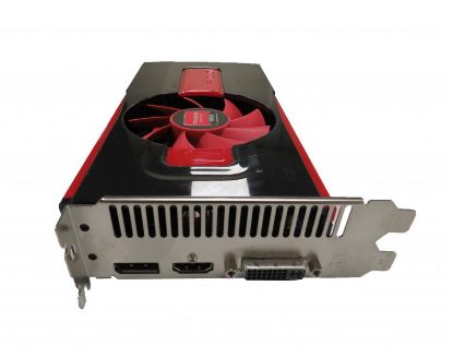 Picture of DX5MJ Dell AMD Radeon HD 7770 2GB GDDR5 PCI-Express 3.0 x16 Display Port HDMI Video Card. Refurbished.