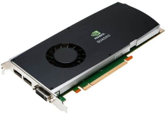 Picture of FY949AA HP Nvidia Quadro FX 3800 PCI Express X16 1 GB GDDR3 SDRAM Graphics Card For Workstation. New Bulk Pack.