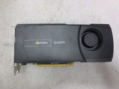 Picture of JFN25 Dell Nvidia Quadro 5000 2.5GB GDDR5 PCI-E 2.0X16 320-Bit Graphics Card. Refurbished.