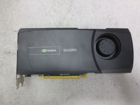 Picture of JFN25 Dell Nvidia Quadro 5000 2.5GB GDDR5 PCI-E 2.0X16 320-Bit Graphics Card. Refurbished.