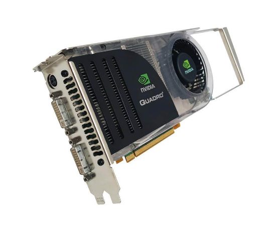 Picture of JP111 Dell Nvidia Quadro FX 4600 PCI Express X16 Dual DVI 768MB GDDR3 SDRAM Graphics Card W/O Cable. Refurbished.
