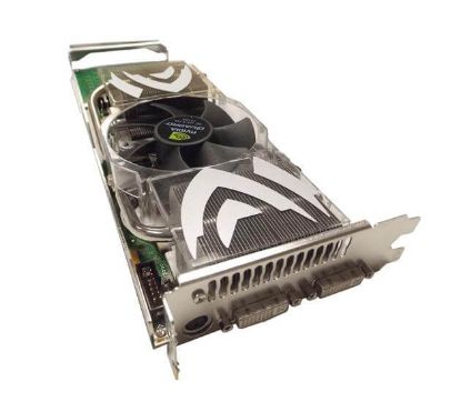Picture of KU705 Dell Nvidia Quadro FX 4500 PCI Express X16 512MB GDDR3 SDRAM Dual DVI Graphics Card W/O Cable. Refurbished.