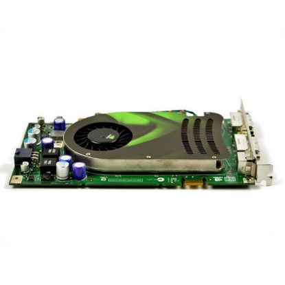 Picture of TP073 Dell Nvidia Geforce 8600 GTS 256MB PCI Express X16 GDDR3 SDRAM SlI Graphics Card W/O Cable. Refurbished.