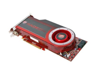 Picture of U092N Dell Ati Radeon HD4870 1GB PCI Express X16 Dual Dvi Hdtv Out GDDR3 Sdram Graphics Card W/O Cable. Refurbished.