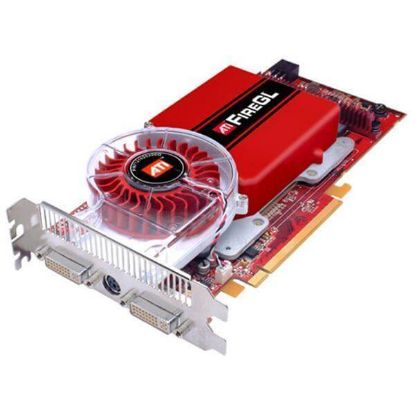 Picture of UH651 Dell ATI Fire Gl V7200 256MB GDDR3 SDRAM 2DVI PCI-Express Graphics Card W/O Cable. New Bulk Pack.