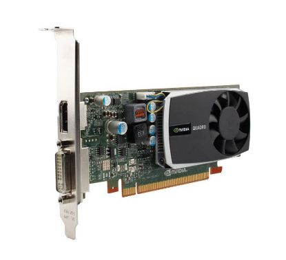 Picture of WS093AT HP Nvidia Quadro 600 1GB Gddr3 Sdram Pci Express 2.0 X16 Low Profile Video Card For Workstation. New Bulk Pack.