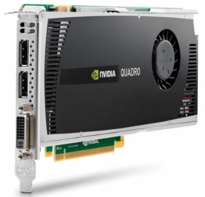 Picture of WS095AA HP Quadro 4000 Graphic Card 2 GB GDDR5 SDRAM PCI Express 2.0X16 Quadro 4000 2GB Graphics. Refurbished.